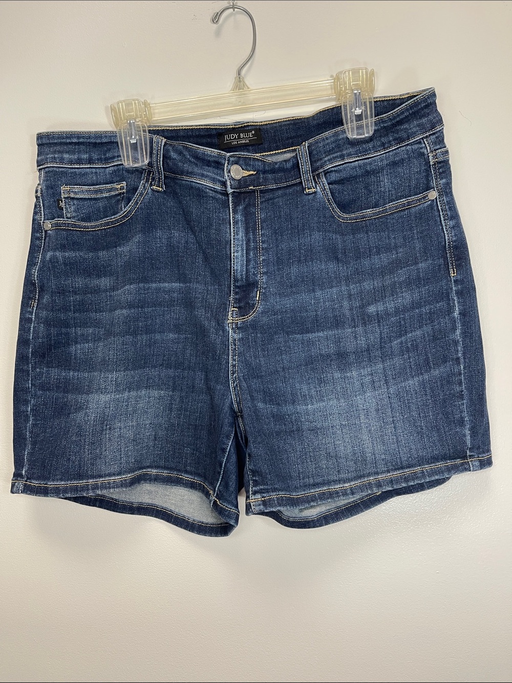 Judy Blue Dark Wash High-Rise Denim Shorts